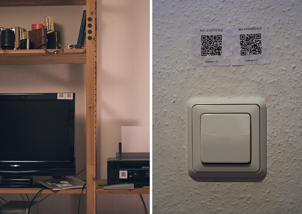 We plastered our homes with QR codes to track interactions with every device